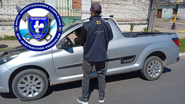 CHACO: Secuestraron Una Camioneta Robada En Buenos Aires Que Circulaba Con Patente Adulterada Y Papeles Falsos