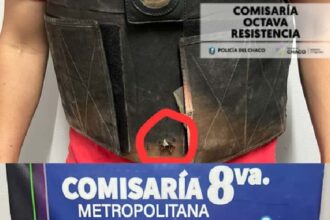 CHACO: Fue Detenido Tras Atacar A Policías Con Un Cuchillo