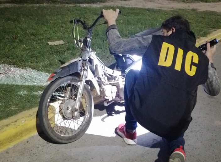 RESISTENCIA:  Recuperaron Dos Motocicletas Y Demoraron A Un Hombre Por Supuesto Encubrimiento
