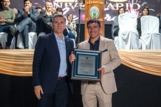 El Gobernador Zdero Acompañó El 108° Aniversario De La Verde E Inauguró La Repavimentación De La Avenida Principal