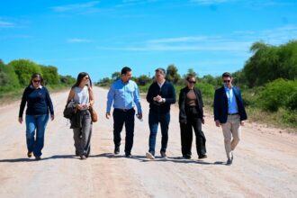 Fonplata Llegó A Chaco Por La Ruta Provincial N° 9 Del Impenetrable