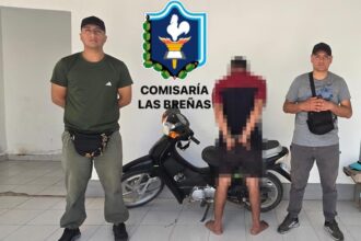 LAS BREÑAS: Recuperan Motocicleta Robada Y Detienen Al Presunto Autor Del Hecho