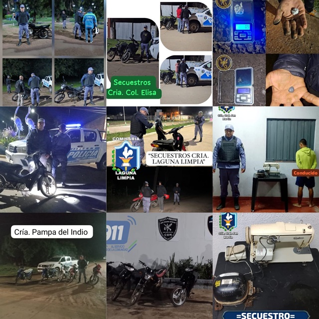 CHACO: Finalizó El Operativo “Lince” Con Importantes Resultados En Distintas Localidades