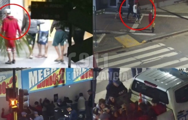 RESISTENCIA: Detectan Por Cámaras A Un Grupo De Hombres Intentando Abrir Puertas De Locales