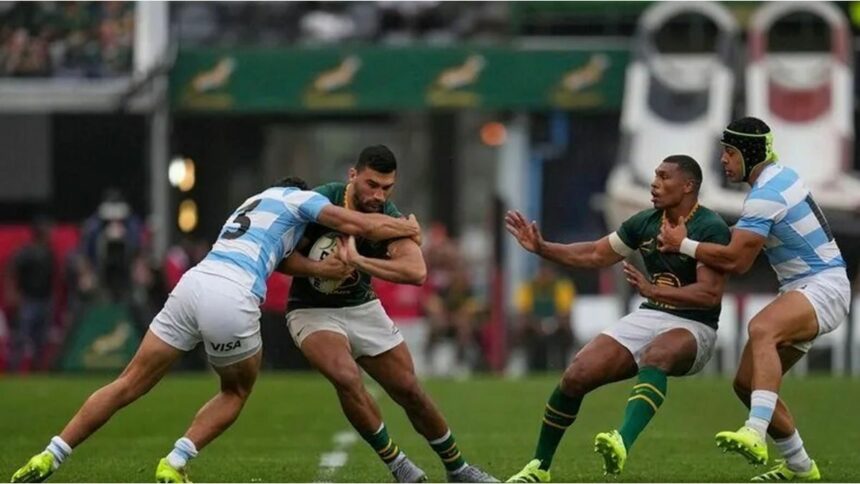 Los Pumas perdieron 29-27 ante Sudáfrica en Twickenham y cerraron su participación en el Rugby Championship con una derrota