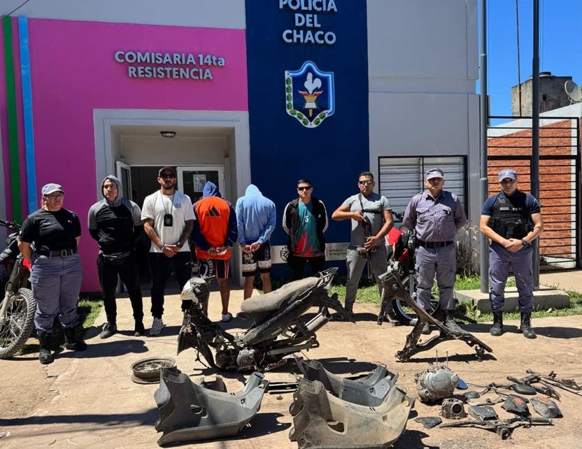 RESISTENCIA: Investigación Por Robo A Mano Armada Termina Con Un Detenido Y El Secuestro De Motopartes