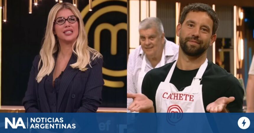 MasterChef Celebrity: la insólita pregunta que Wanda Nara le hizo a Cachete Sierra sobre el origen de su apodo