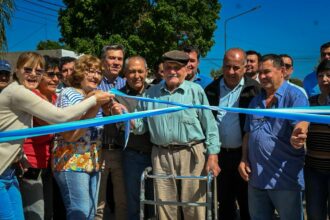 Plan Provincial De Urbanización: El Gobernador Zdero Inauguró Más Y Nuevas Cuadras De Pavimento En Las Breñas