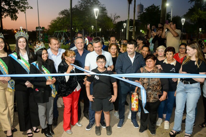 Sáenz Peña Tiene Una Plaza Renovada: “es Un Esfuerzo Compartido Que Le Cambia La Vida A La Gente” Dijo El Gobernador Zdero