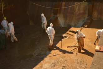 Sameep Realizó Limpieza De Decantadores En La Planta Potabilizadora Para Mejorar El Servicio En El Amgr