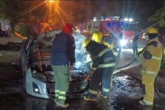 RESISTENCIA: Le Dispararon Y Le Incendiaron El Auto.