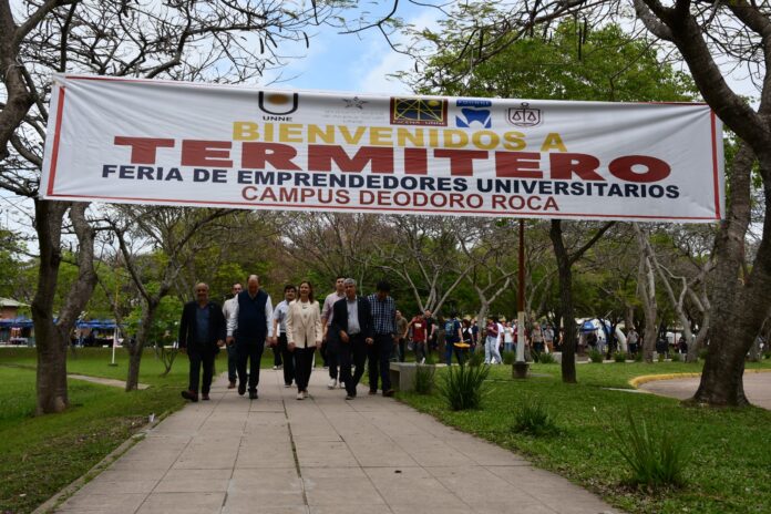 Se realizó la Feria Termitero de emprendedores y se inauguró el nuevo Graduatorio para estudiantes de la UNNE