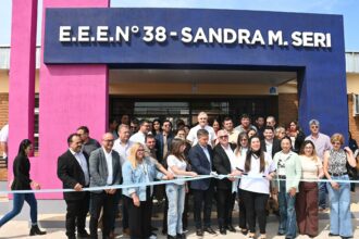 Delgado en Hermoso Campo: “Obras y producción son la manera de mejorar la calidad de vida de nuestra gente”