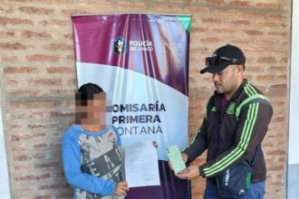 FONTANA: Arrojó Un Celular Robado Al Notar La Presencia De Los Policías