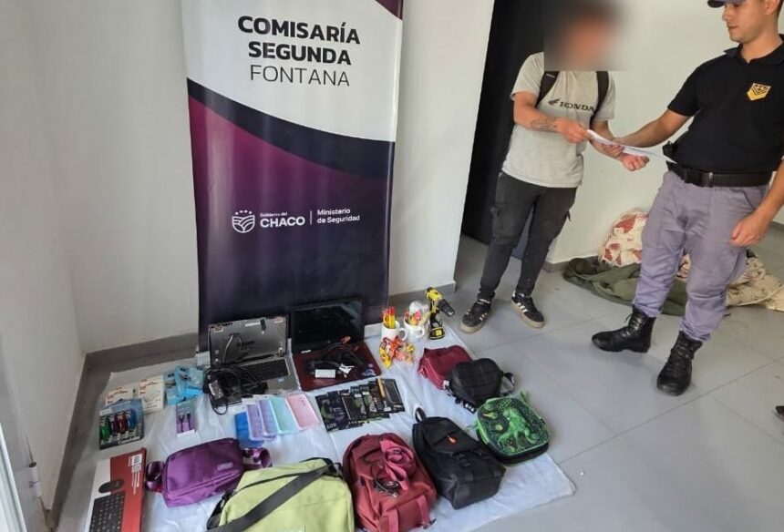 FONTANA: Robaron A Un Local De Celulares Y Terminaron Detenidos
