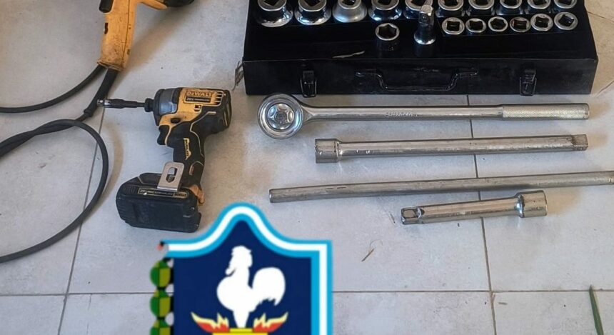 SÁENZ PEÑA: Se Llevaron Las Herramientas De Un Taller De Metalúrgica: La Policía Ya Recuperó Todo