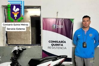RESISTENCIA:  Comisaria Quinta Recuperó Una Motocicleta