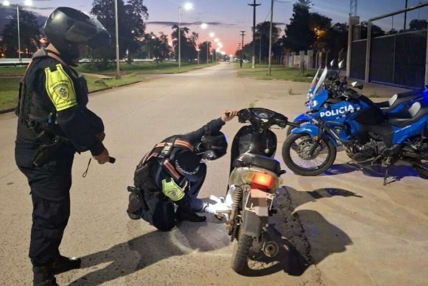 CHACO: Caminera: Cargas Intervenidas, Detenciones Y Motocicletas Secuestradas
