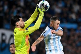 Agustín Rossi, el héroe del Flamengo: las atajadas del arquero para que Racing quede eliminado