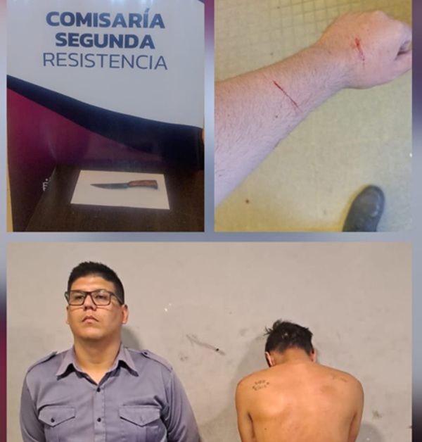 RESISTENCIA: Fue Puesto A Disposición De La Justicia Por Resistencia Y Atentado Contra La Autoridad.