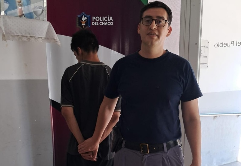 RESISTENCIA:   Vio A Un Sujeto Forzar Su Auto Y Lo Demoró Hasta La Llegada De La Policía