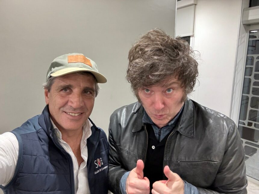 Milei y Caputo se reunirán este viernes con el banquero más influyente del mundo