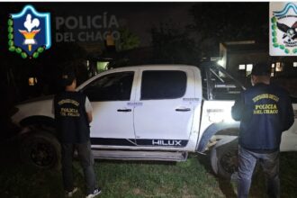 CHARATA: Recuperaron Una Camioneta Abandonada En Una Estación De Servicio
