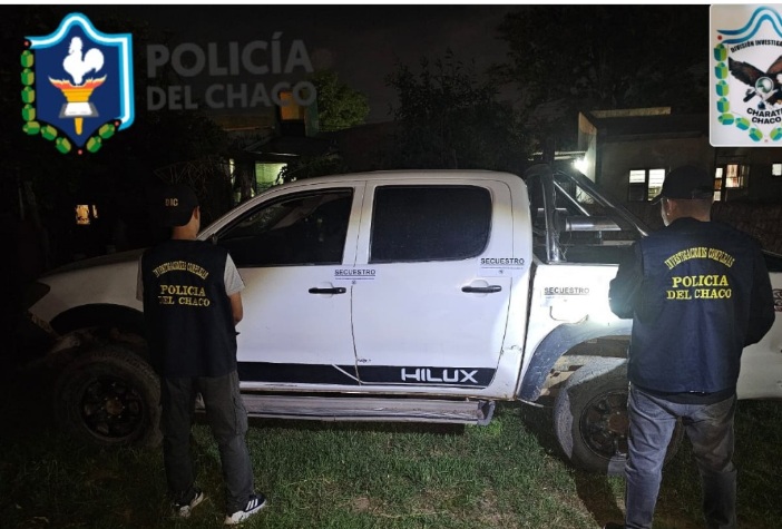 CHARATA: Recuperaron Una Camioneta Abandonada En Una Estación De Servicio
