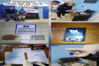 RESISTENCIA:   Quiso Llevar Comida A Un Detenido Y Terminó Preso Por Intentar Ingresar Cocaína