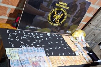 CHACO: Cocaína Y Más De Un Millón De Pesos En Efectivo Secuestrados En Un Allanamiento, Hay Un Detenido