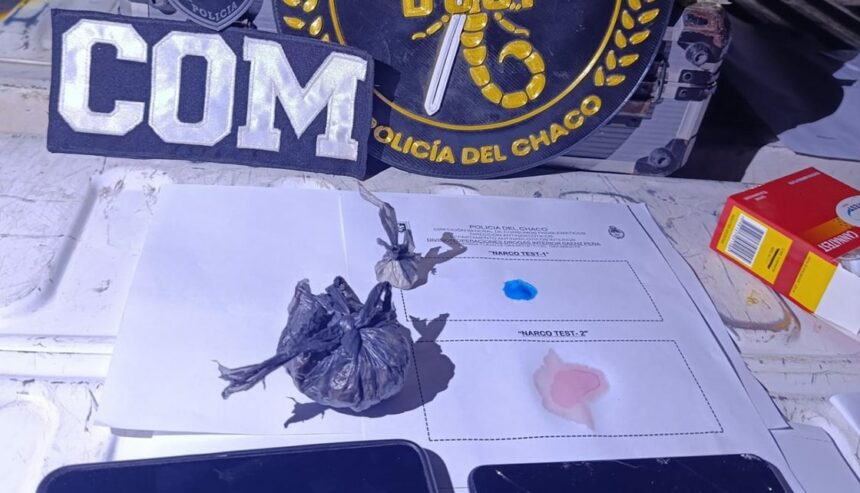 QUITILIPI: Motorizados Detuvieron A Una Persona Con Marihuana Y Cocaína