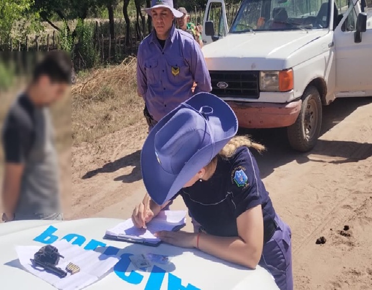 CASTELLI: Demorado Con Un Arma De Fuego Sin Documentación En Zona Rural
