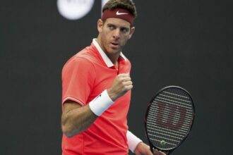 Juan Martín Del Potro fue nominado para entrar al salón de la fama del tenis junto a Roger Federer