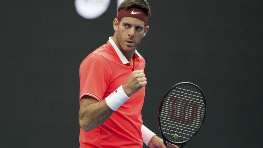 Juan Martín Del Potro fue nominado para entrar al salón de la fama del tenis junto a Roger Federer