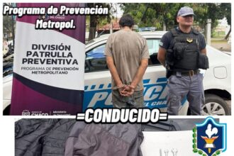 CHACO: Detenido Por Intento De Hurto En Barrio San Cayetano
