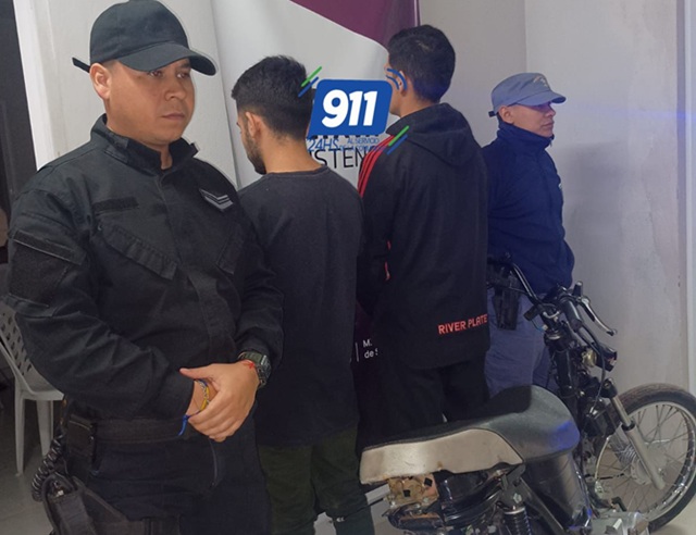 CHACO: Cinco Detenidos Y Una Motocicleta Secuestrada