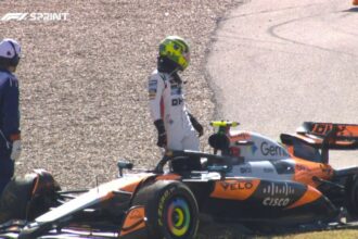 Fórmula 1: la caótica largada de la carrera sprint del GP de EEUU