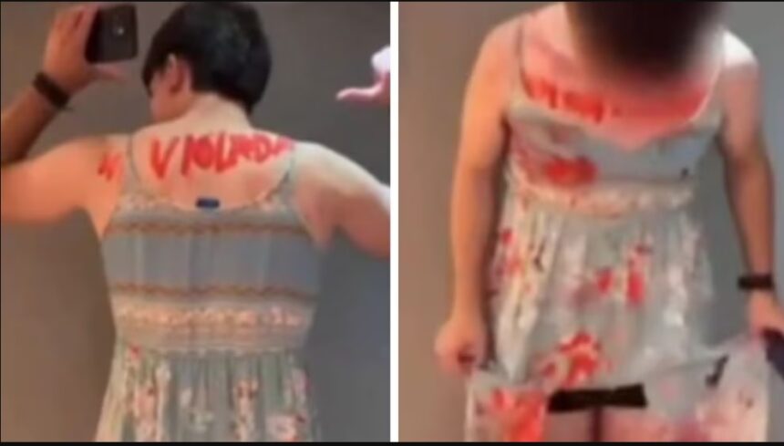 Indignación por el disfraz de un alumno en Bariloche: se vistió de “mujer violada”