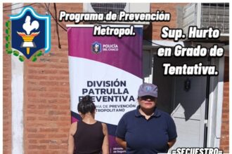 CHACO: Intento Salir Del Super Sin Abonar Varios Productos