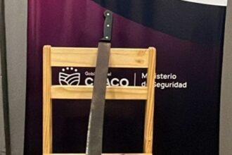 FONTANA: Detuvieron A Un Menor Armado Con Un Machete Tras Un Desorden