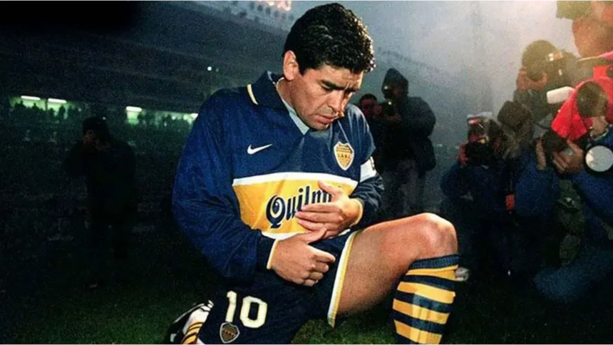 A 28 años del retiro de Diego Maradona del fútbol: un superclásico especial y un reemplazo inolvidable