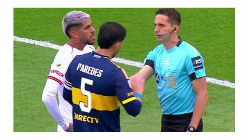 La AFA suspendió a Nicolás Lamolina tras expulsar al hijo de “Chiqui” Tapia en Barracas-Boca