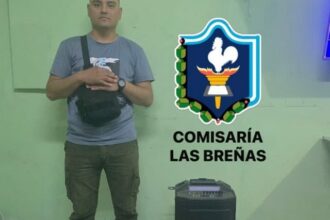 LAS BREÑAS: Operativo “Lince”: Recuperaron Un Parlante Robado En La Localidad