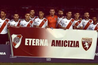 Torino presentó su nueva camiseta con un guiño a River Plate