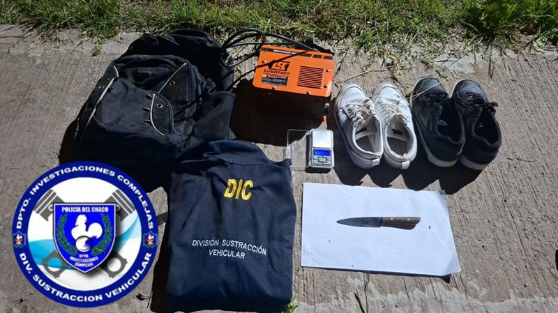 RESISTENCIA: En Villa Libertad, Detienen A Una Persona Con Elementos De Dudosa Procedencia