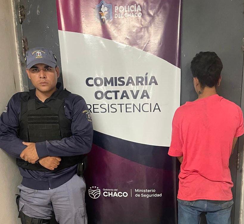 Agentes Policiales Detuvieron A Un Joven Por El Robo De Medidores De Agua En Resistencia