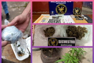 SÁENZ PEÑA: Allanamiento Antidrogas Termina Con Un Detenido Y Más De 300 Gramos De Marihuana Secuestrada