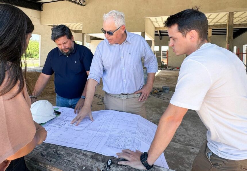 Avanza La Construcción De Un Nuevo Edificio Cultural Y Educativo En Barranqueras