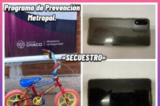 RESISTENCIA: Ingresó A Dos Casas: Sustrajo Un Teléfono Y Una Bici De Niños