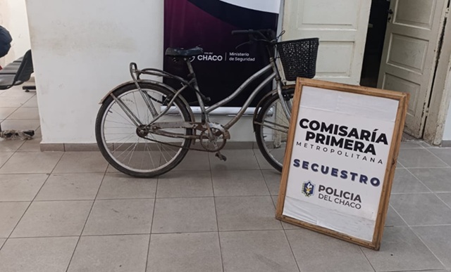 RESISTENCIA: Circulaba En Una Bicicleta Sustraída Y No Pudo Acreditar La Propiedad